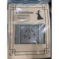 Chatelaine Rose Lights CHAT033 Pattern w Zweigart Belfast Linen 28x22
