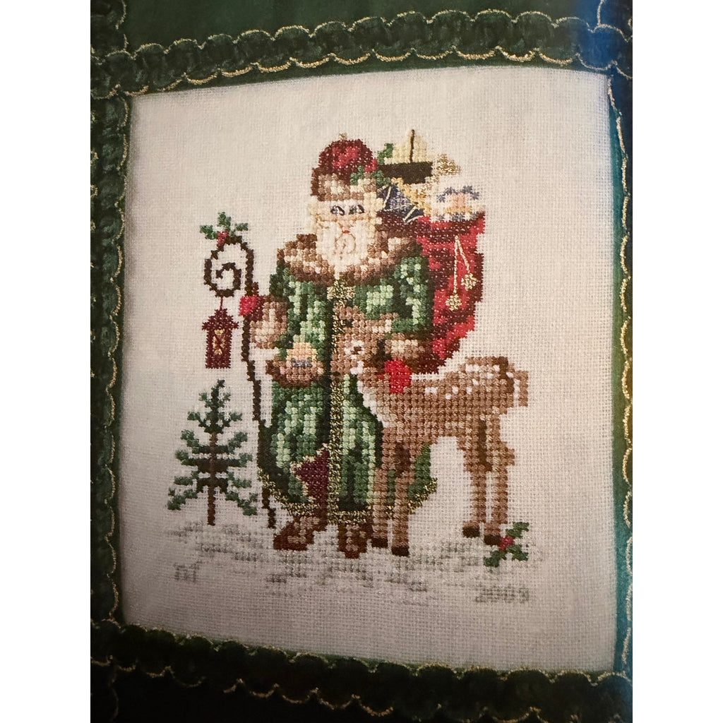 Just CrossStitch Christmas 2009 Magazine Gingerbread Santa Holiday Patterns