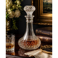 Cristal d'Arques Longchamp Crystal Ships Decanter Stopper France 10" – main view