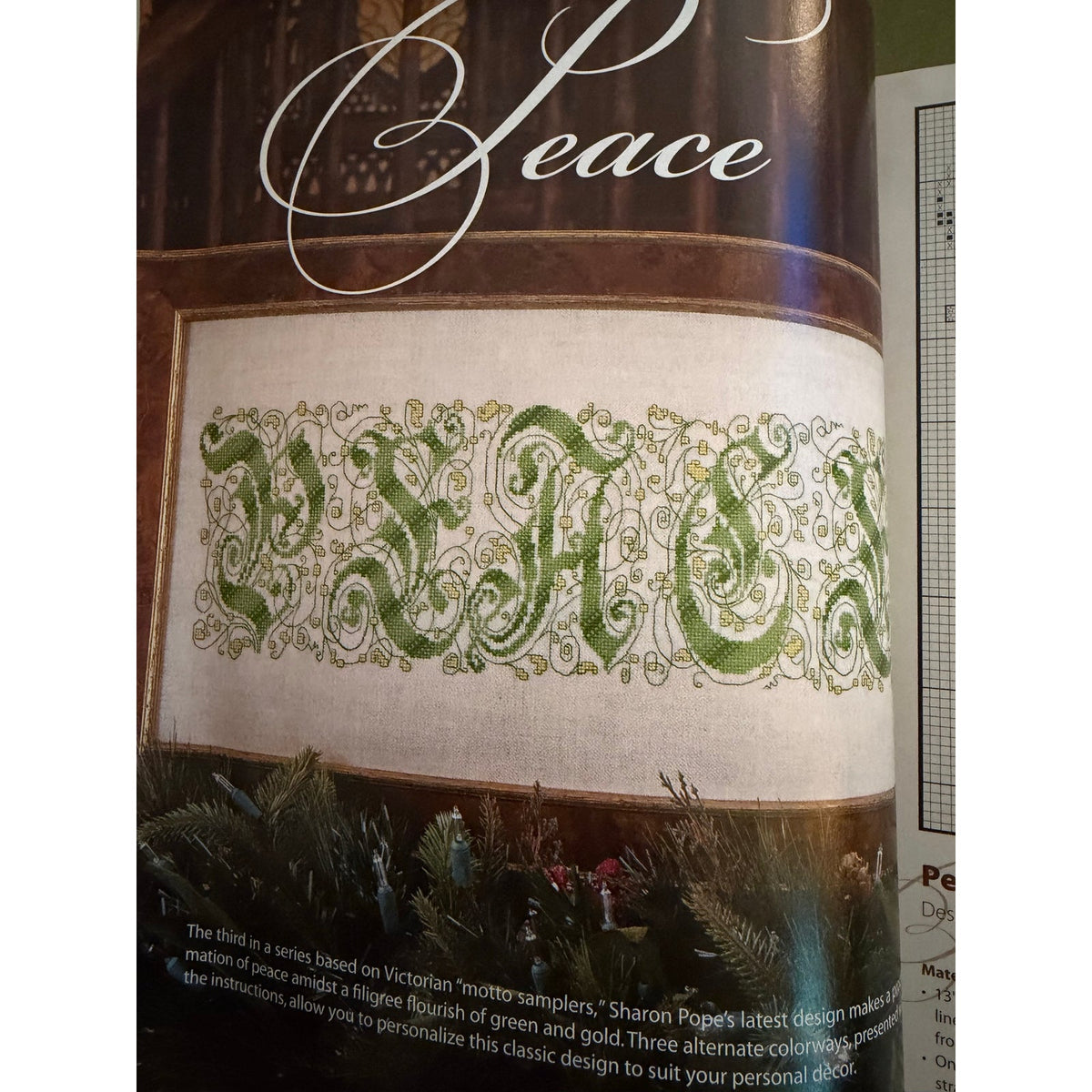 Just CrossStitch Christmas 2009 Magazine Gingerbread Santa Holiday Patterns