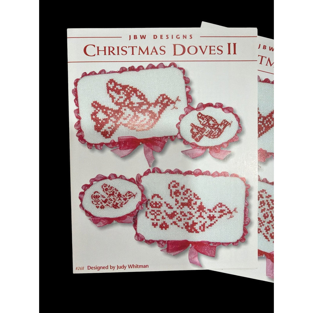 JBW Christmas Cross Stitch Patterns Lot of 4 NOS Unopened