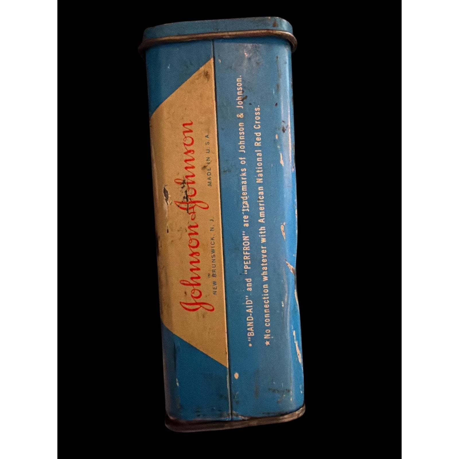 Vintage Johnson & Johnson First Aid Kit Bundle, Mid Century Bandage Tins