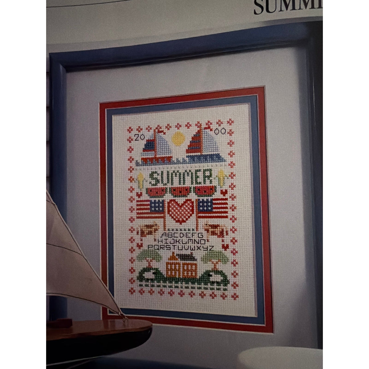 For The Love of Cross Stitch Magazine July 2000