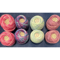Valdani Pearl Cotton Coral Reef Conservatory 8 Ball Thread Collection