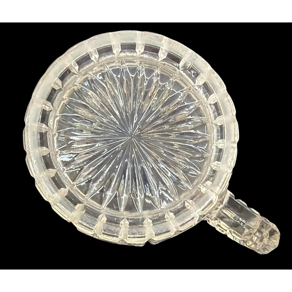 Antique EAPG Block & Fan Glass Pitcher Richards & Hartley Fanchon 1888 – additional view 4