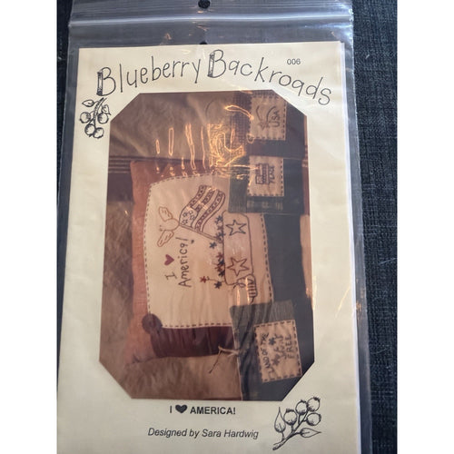 Blueberry Backroads Marvelous Flowers Quilt Pattern 027 2011 NOS