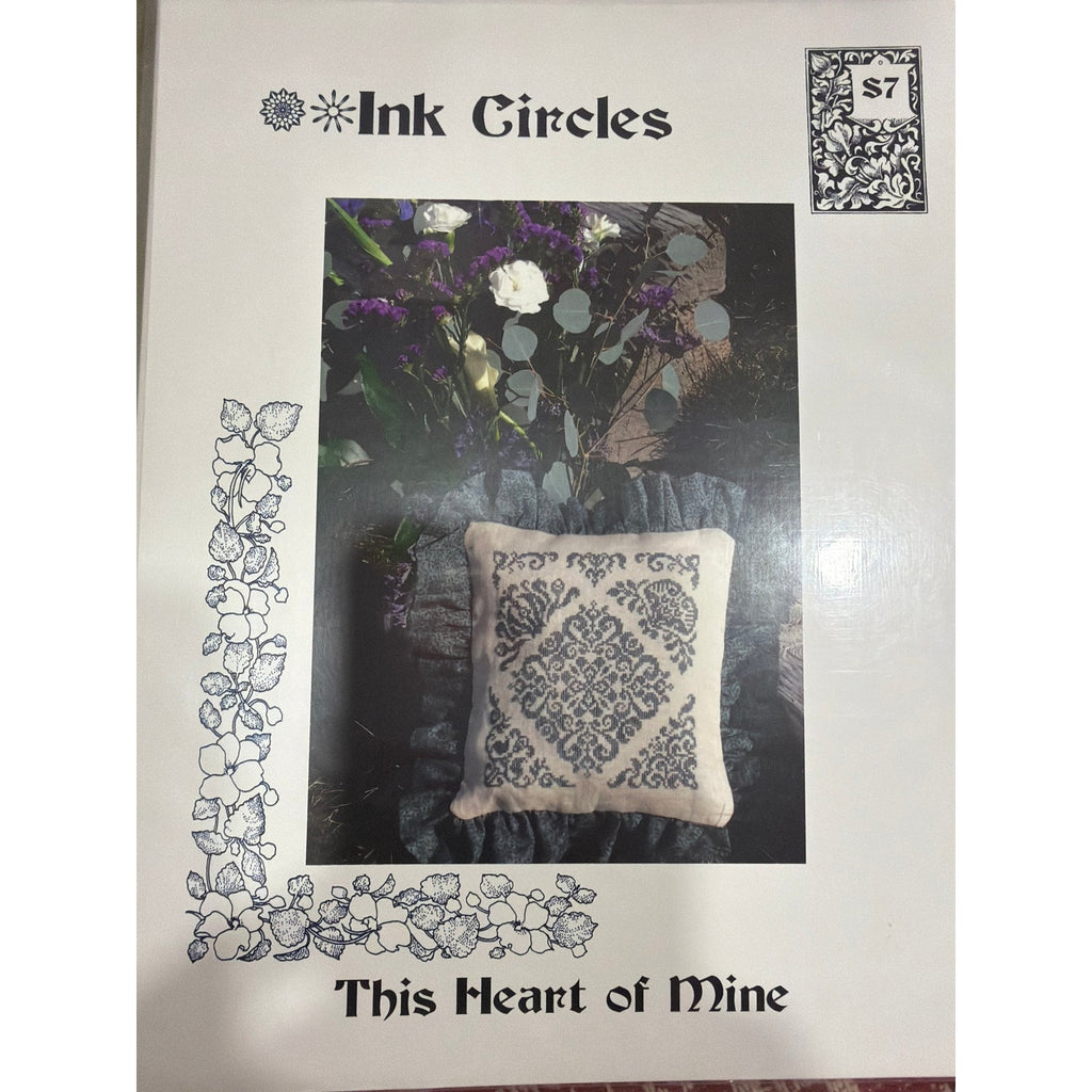 Ink Circles This Heart of Mine Cross Stitch Pattern Never Opened