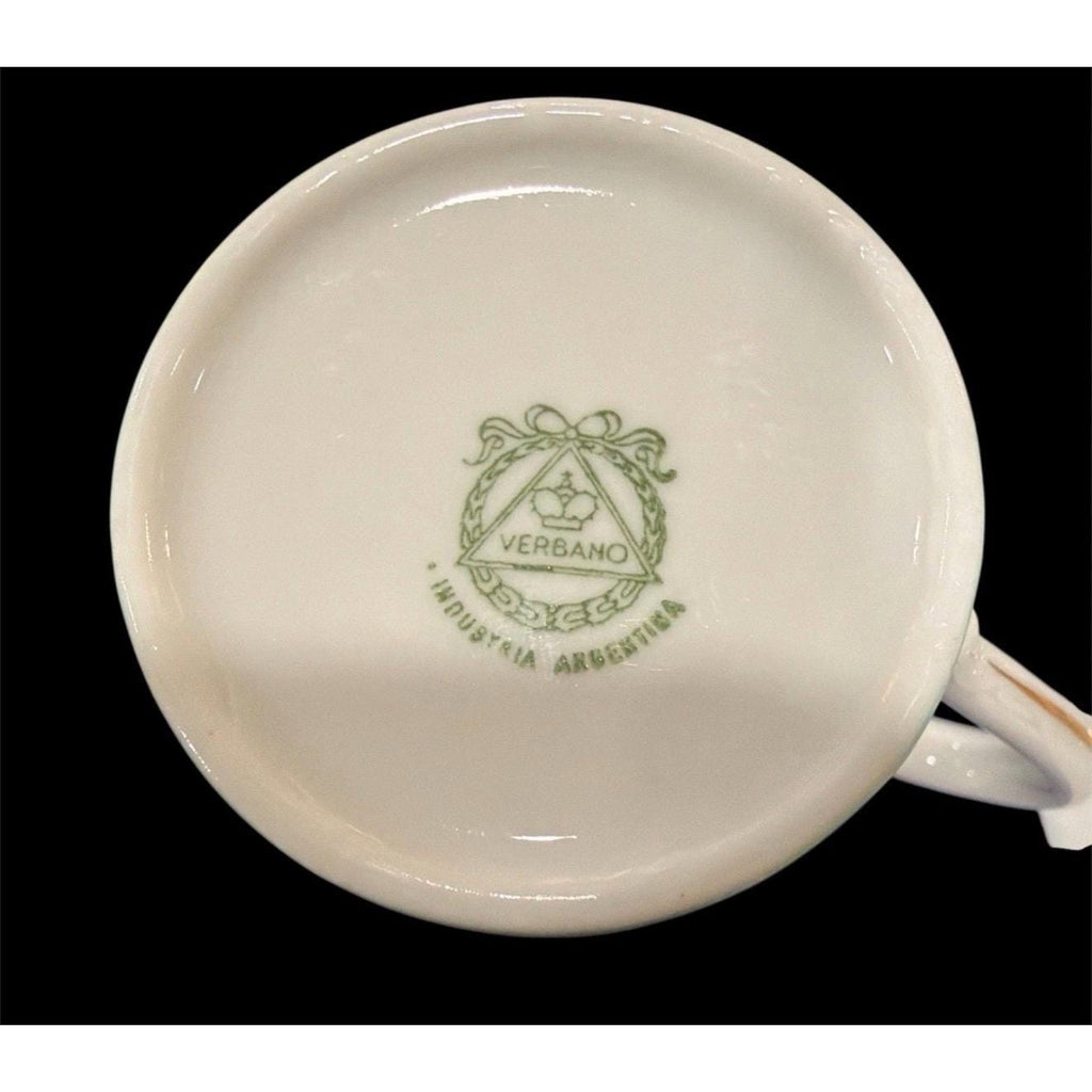 Vintage Mid Century Modern Espresso Cup Set – Argentina Ceramic, Set of 4