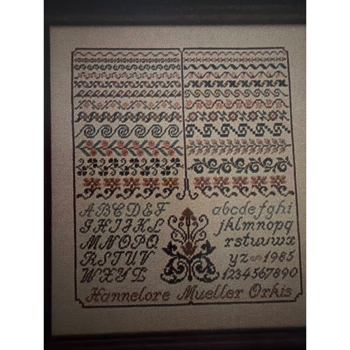 Just CrossStitch Sept Oct 1987 Magazine Vintage Samplers NOS
