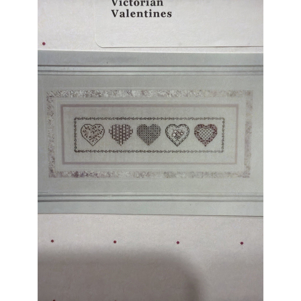 JBW DESIGNS Victorian Valentines Cross Stitch Pattern Judy Whitman