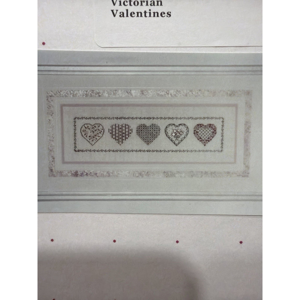 JBW DESIGNS Victorian Valentines Cross Stitch Pattern Judy Whitman
