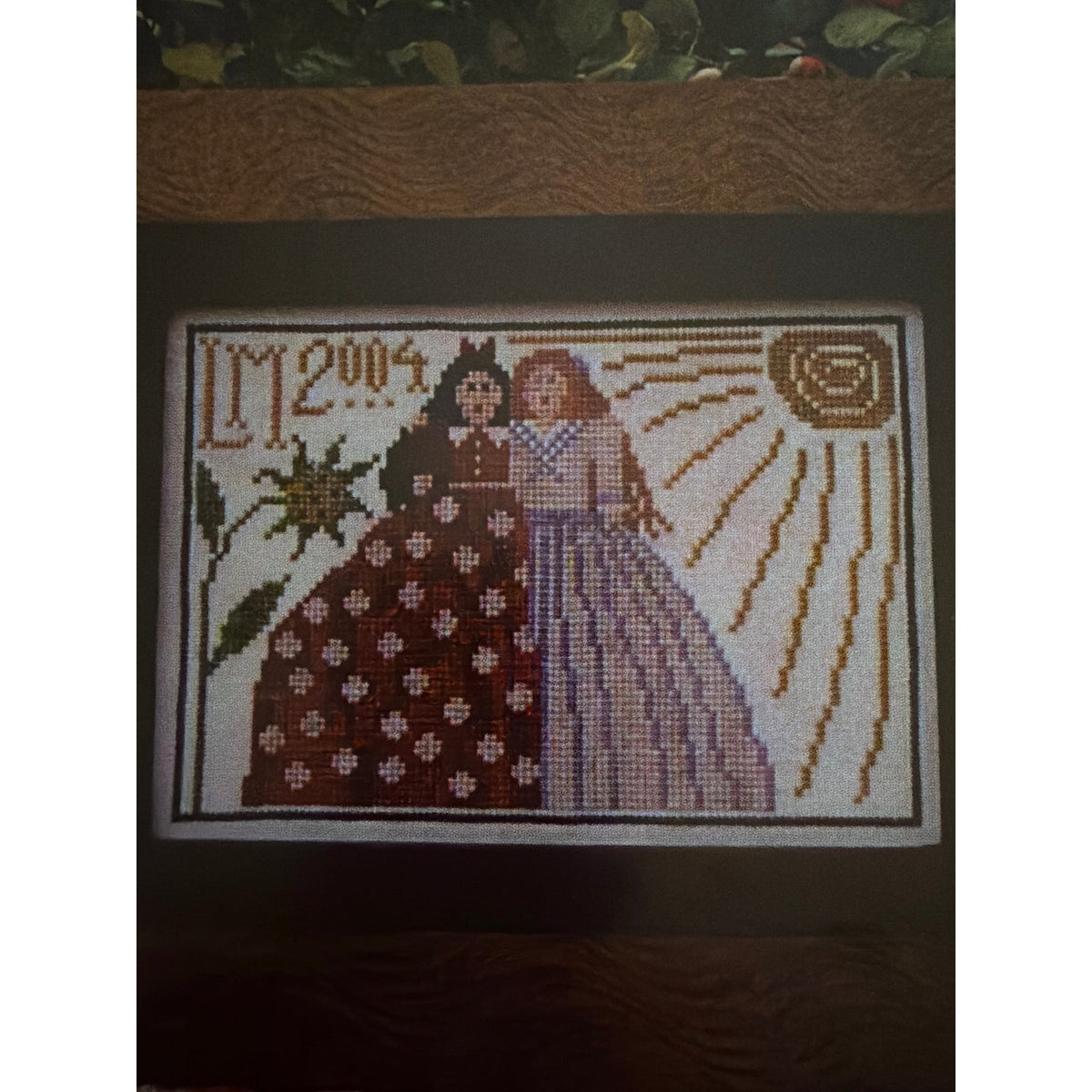 La-D-Da Friends Forever Cross Stitch Friendship Sampler NOS