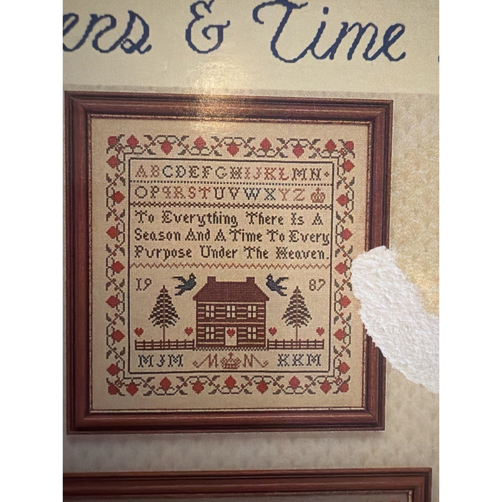 Margaret & Margaret Season Samplers Time Pieces Cross Stitch Pattern