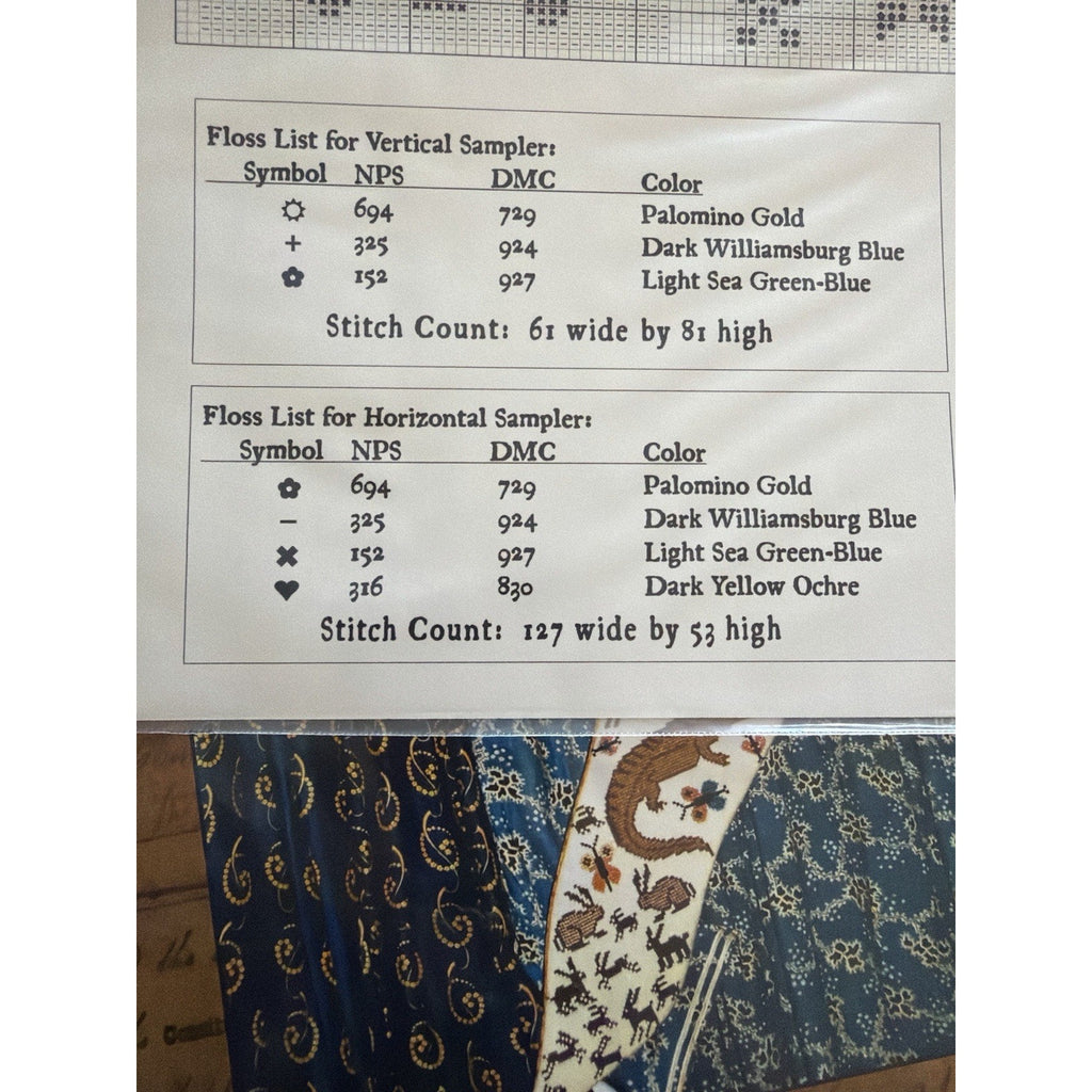 Carriage House Samplings Quaker House Samplers Cross Stitch Pattern