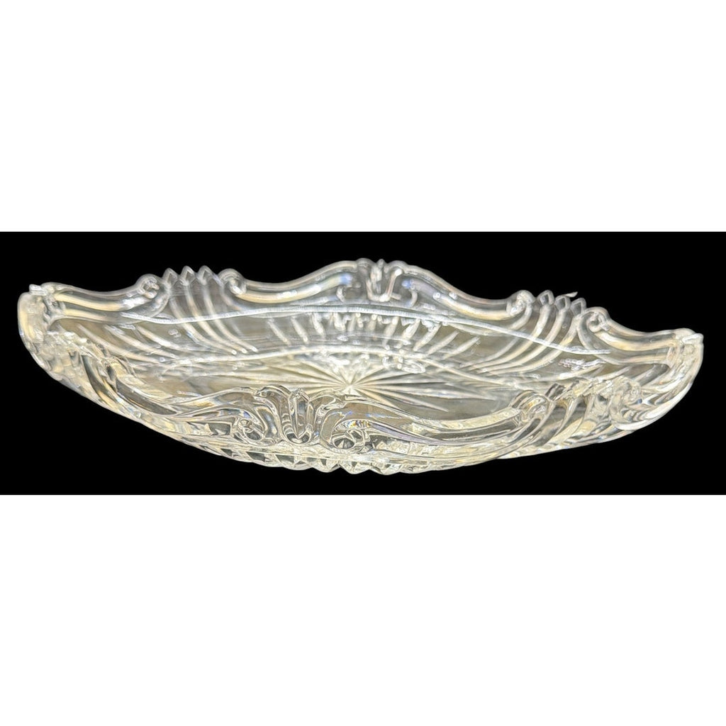Vintage Oneida Augustina Crystal 13" Serving Tray Germany Discontinued – additional view 4