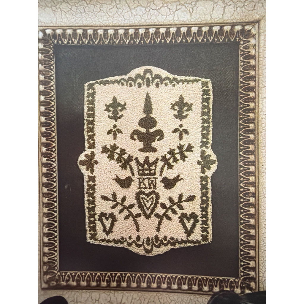 Serendipity Gifts Royal Garden Sampler No 74 Punchneedle Pattern Transfer
