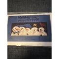 Primitive Gatherings We Are Family Punch Needle Pattern Snowmen Winter Design