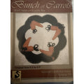 Crane Design Bunch of Carrots Wool Applique Candle Mat Pattern