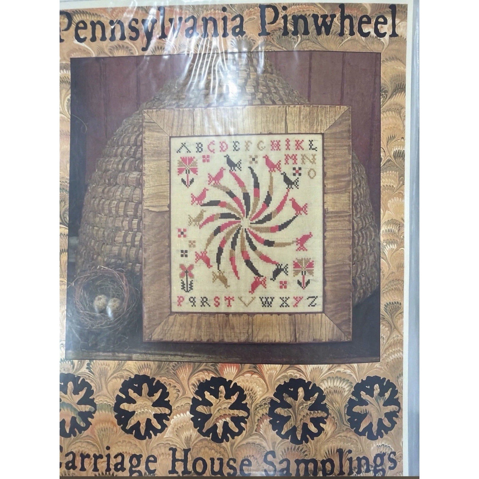 Carriage House Samplings Pennsylvania Pinwheel Pattern NOS