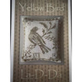 La-D-Da Yellow Bird Cross Stitch Pattern Primitive Bird NOS