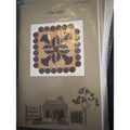 Cardiff Farms Thistle Wool Applique Pattern 19x19 Mat