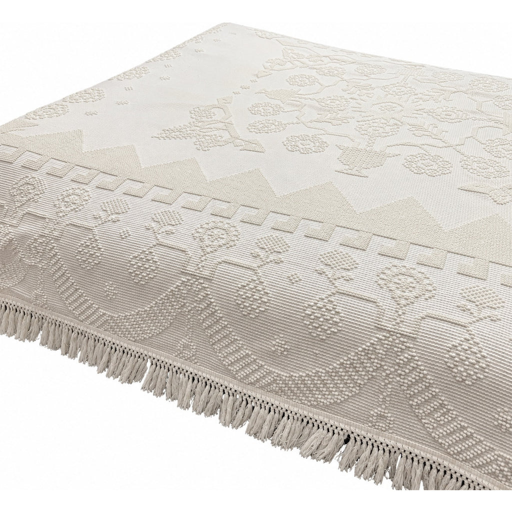 Vintage Bates George Washington's Choice Chenille Bedspread 86 x 108
