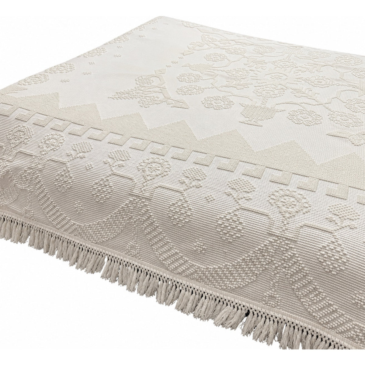 Vintage Bates George Washington's Choice Chenille Bedspread 86 x 108