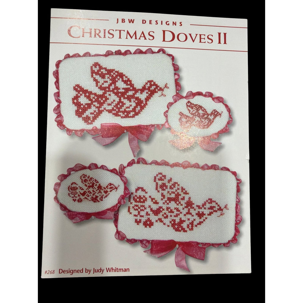 JBW Christmas doves 1 & 2 cross stitch patterns never opened