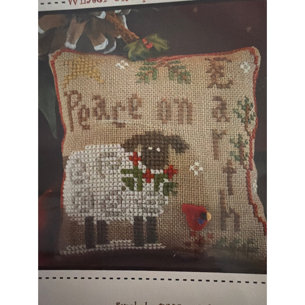 Little house needleworks Winter Sheep Christmas cross stitch pattern ADU-14