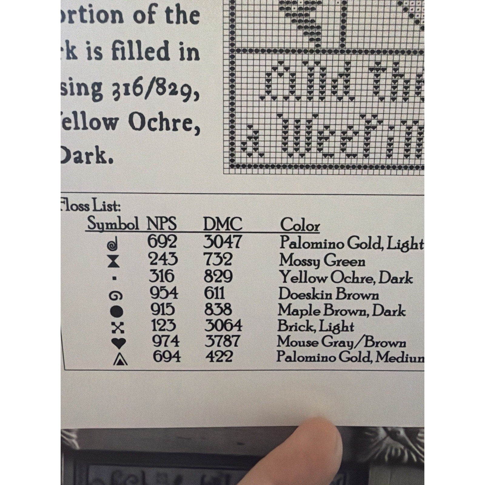 Carriage House Samplings A Weeping & A Blessing Pattern NOS