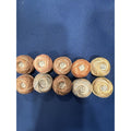 Valdani Pearl Cotton Honeyed Rosewood Heirloom 10 Ball Thread Collection