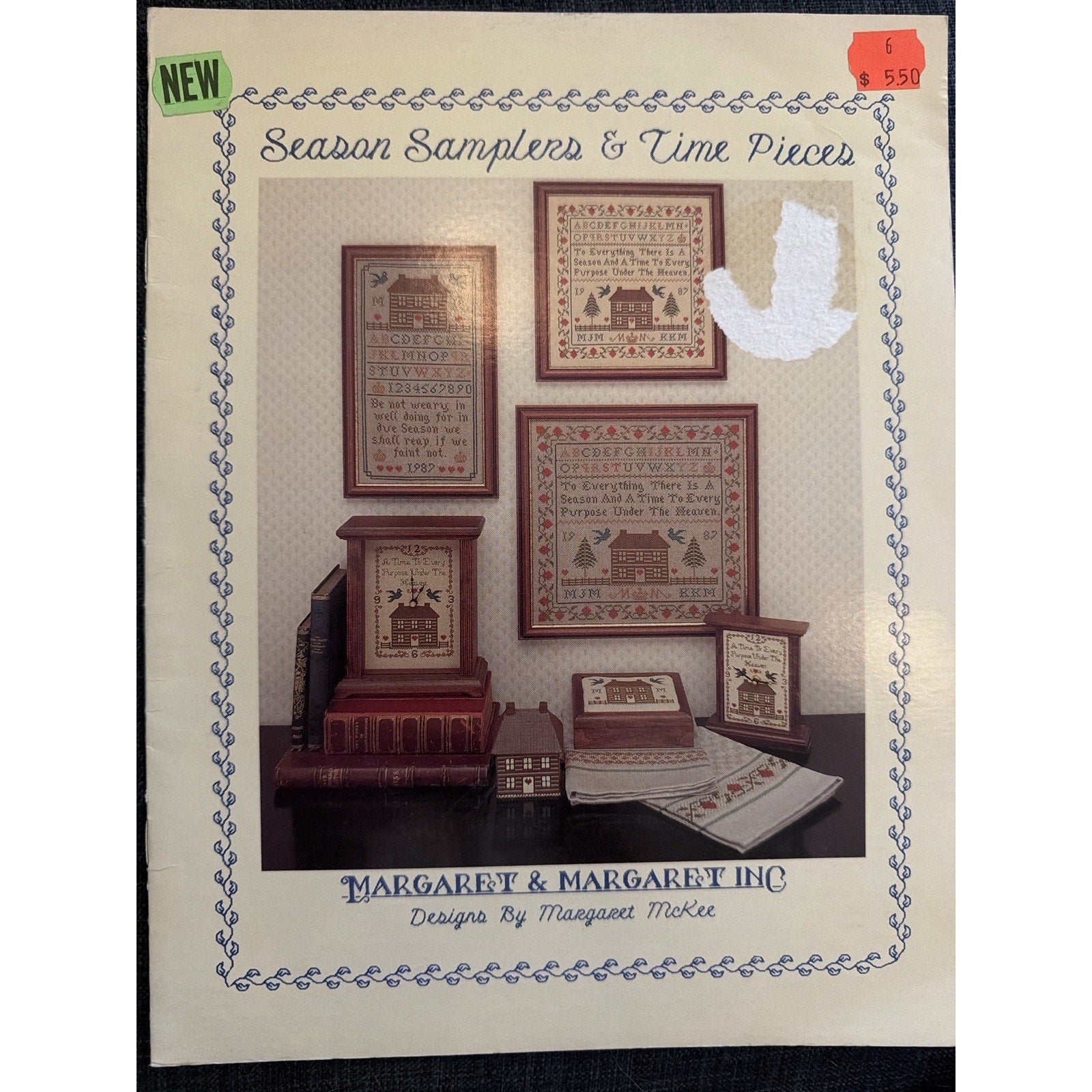 Margaret & Margaret Season Samplers Time Pieces Cross Stitch Pattern