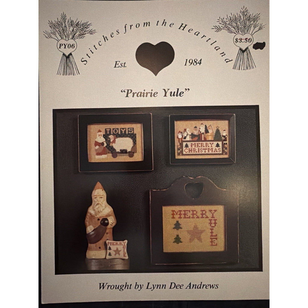 Prairie Yule PY06 Lynn Dee Andrews Primitive Christmas Cross Stitch Pattern