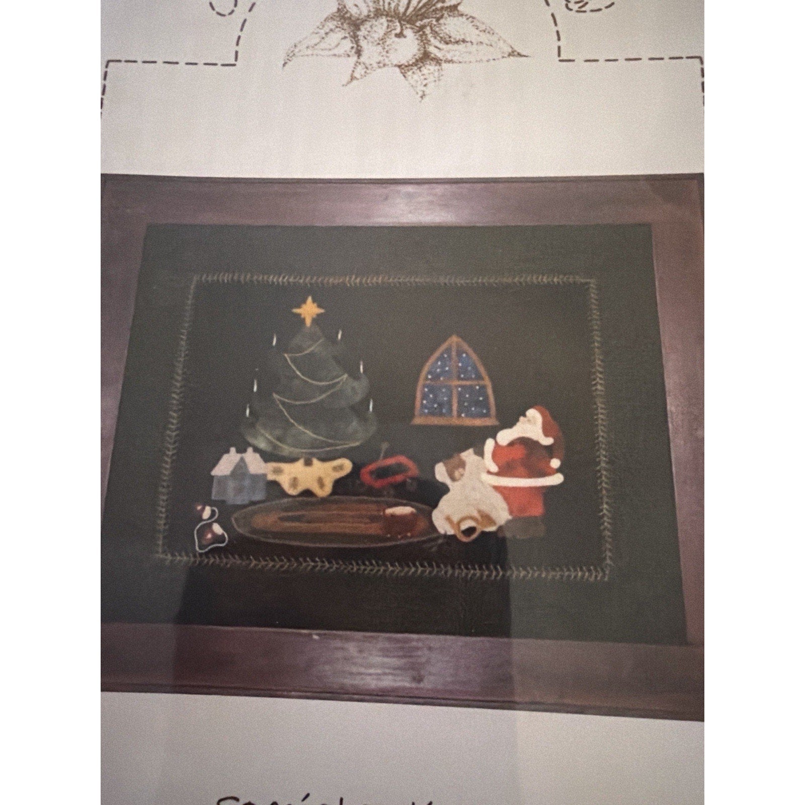 Special Delivery LAS430 Lily Anna Stitches Wool Applique Pattern NEW