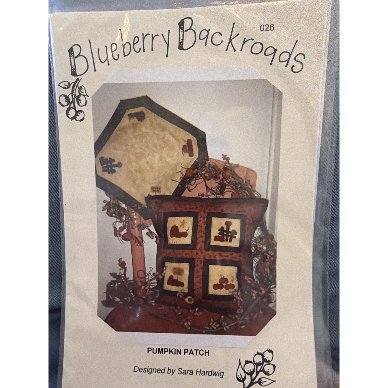 Blueberry Backroads Pumpkin Patch Quilt Pattern 026 2011 NOS