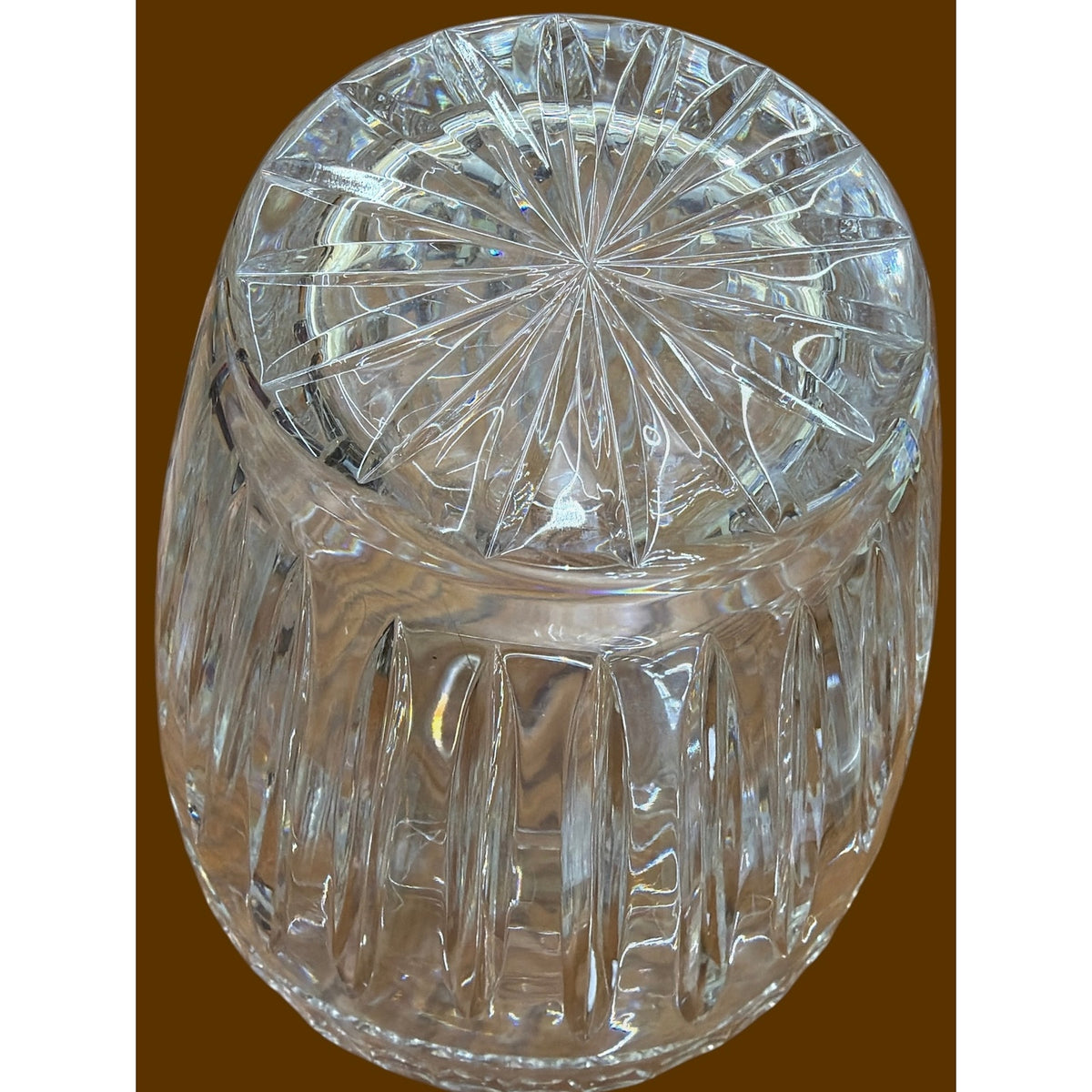 Waterford Pompeii 10 1/8" Lead Crystal Vase Large Discontinued Ireland – additional view 5