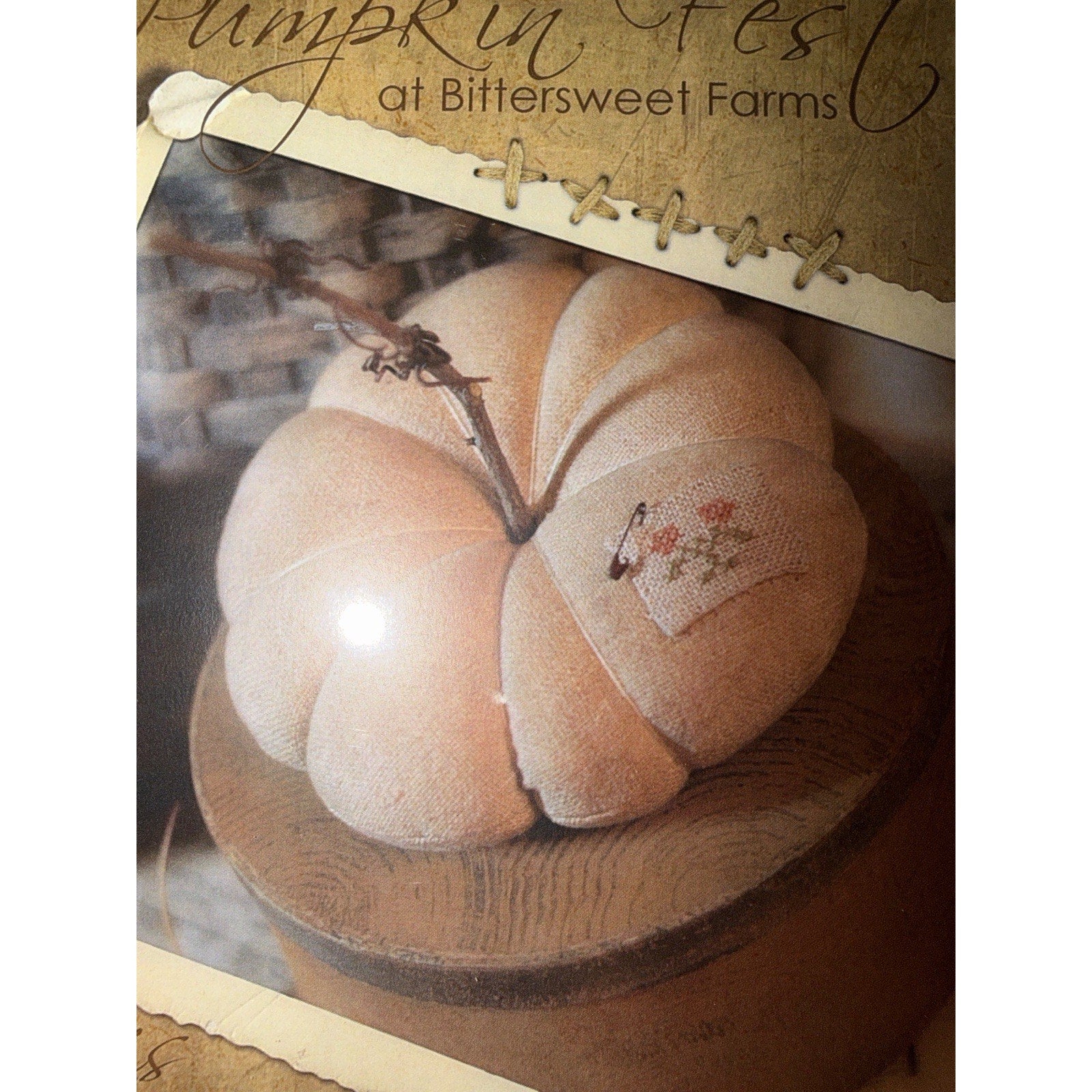 Brenda Gervais Pumpkin Fest at Bittersweet Farms #398 Pattern NOS