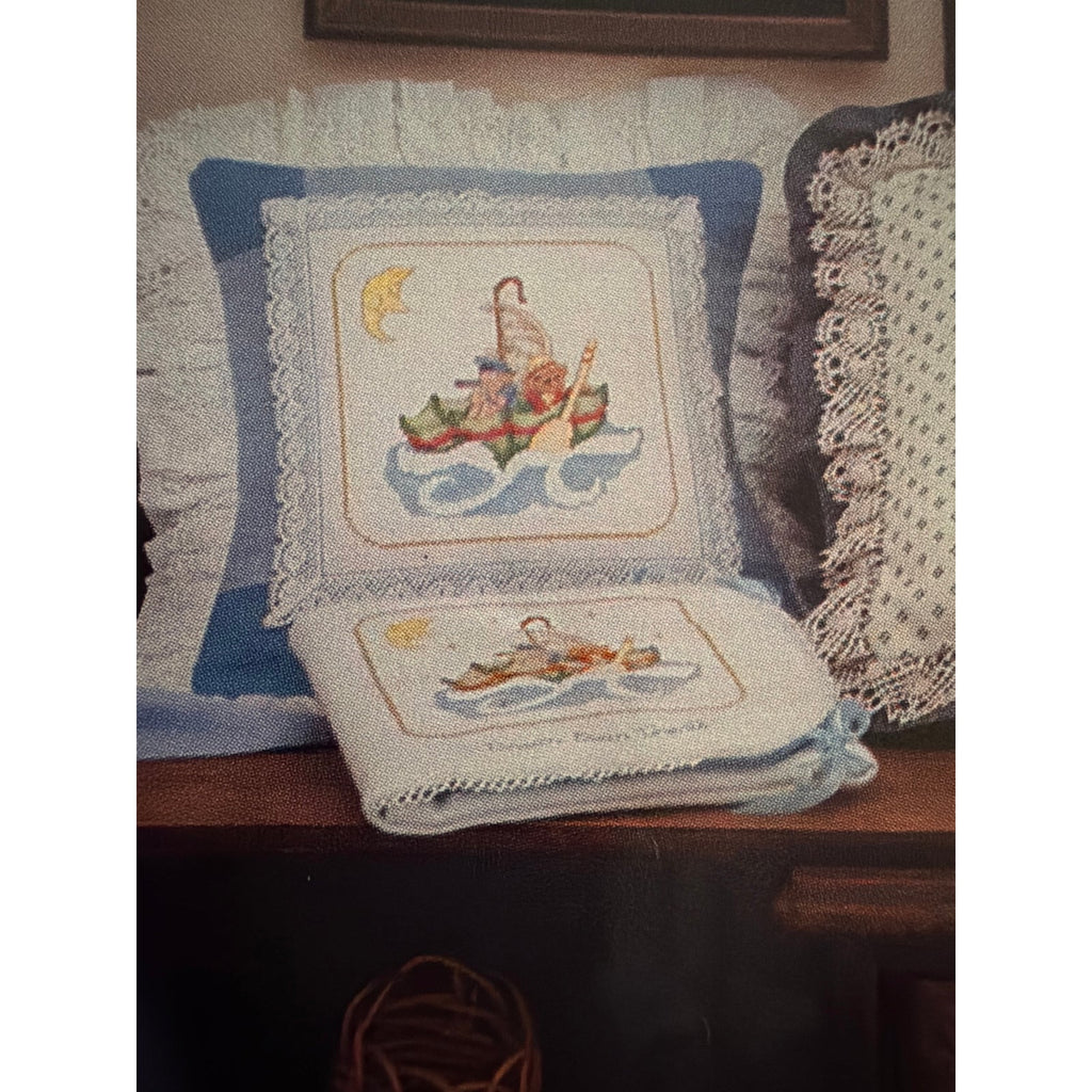 Just CrossStitch Sept Oct 1987 Magazine Vintage Samplers NOS