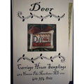 Deer by Carriage House cross stitch pattern