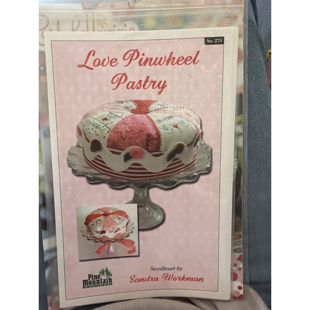 Pine Mountain Love Pinwheel Pastry Pattern 275 Sandra Workman NOS