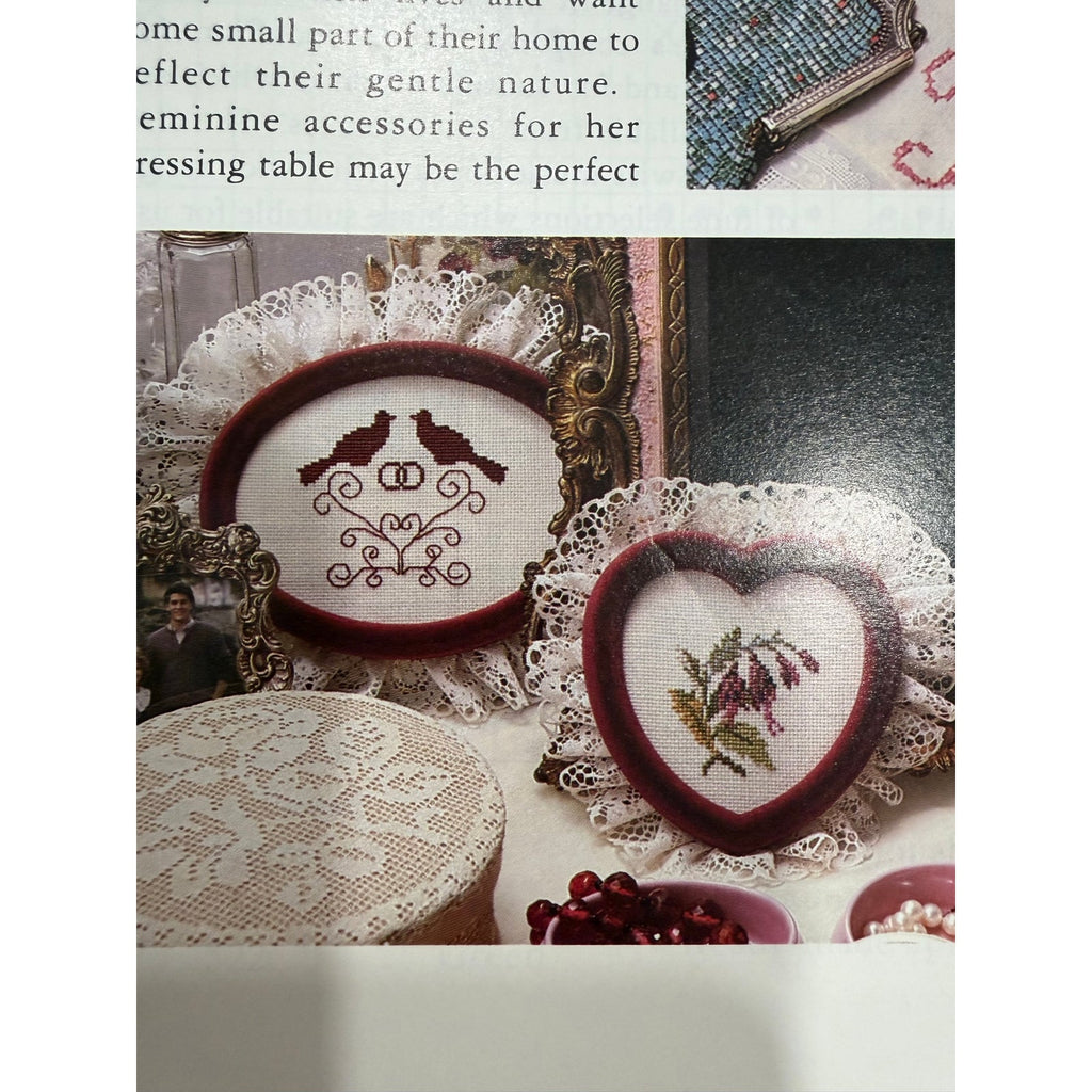 Just CrossStitch Magazine Jan Feb 1986 Vintage Patterns NOS Unused