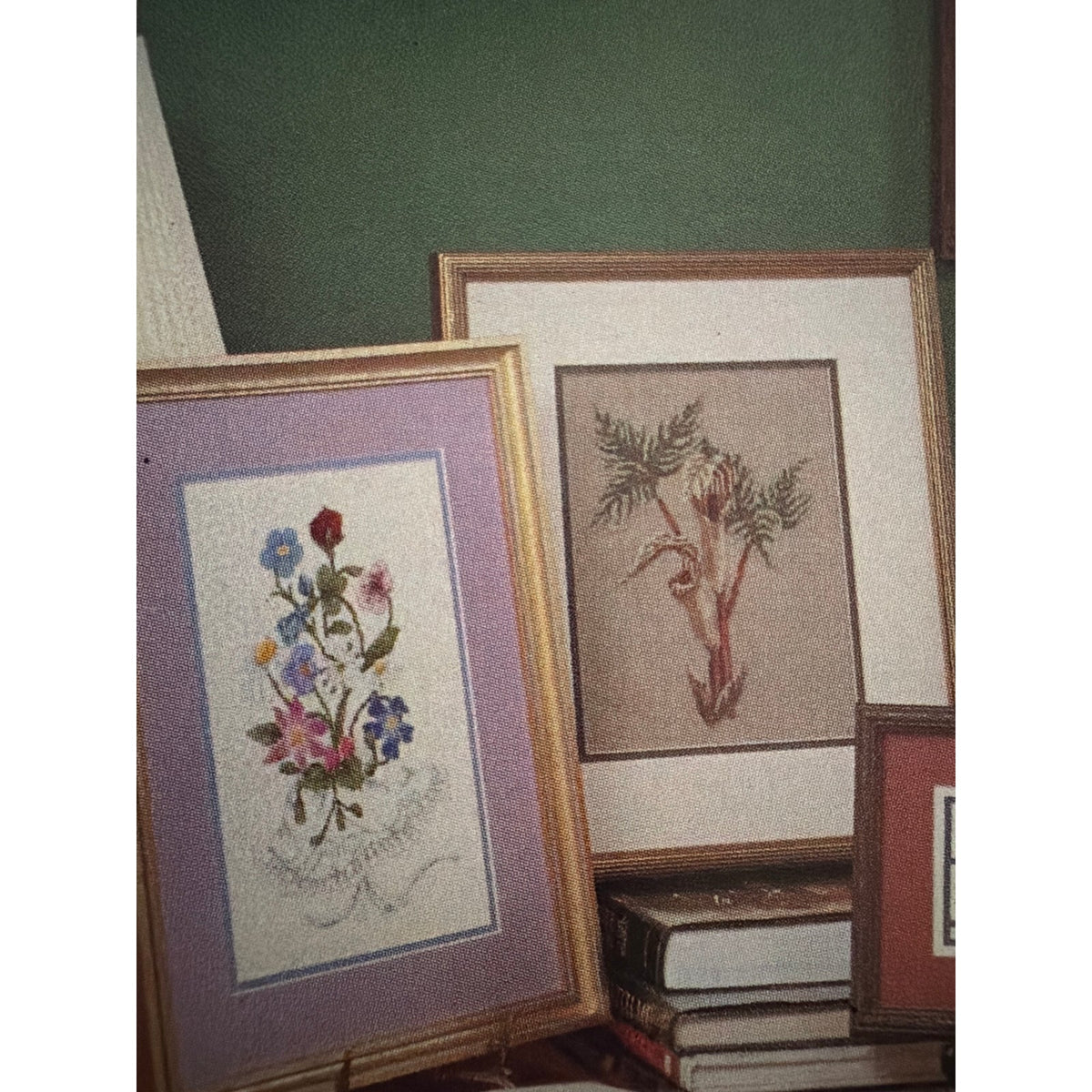 Just CrossStitch August 1990 Magazine Vintage Patterns NOS