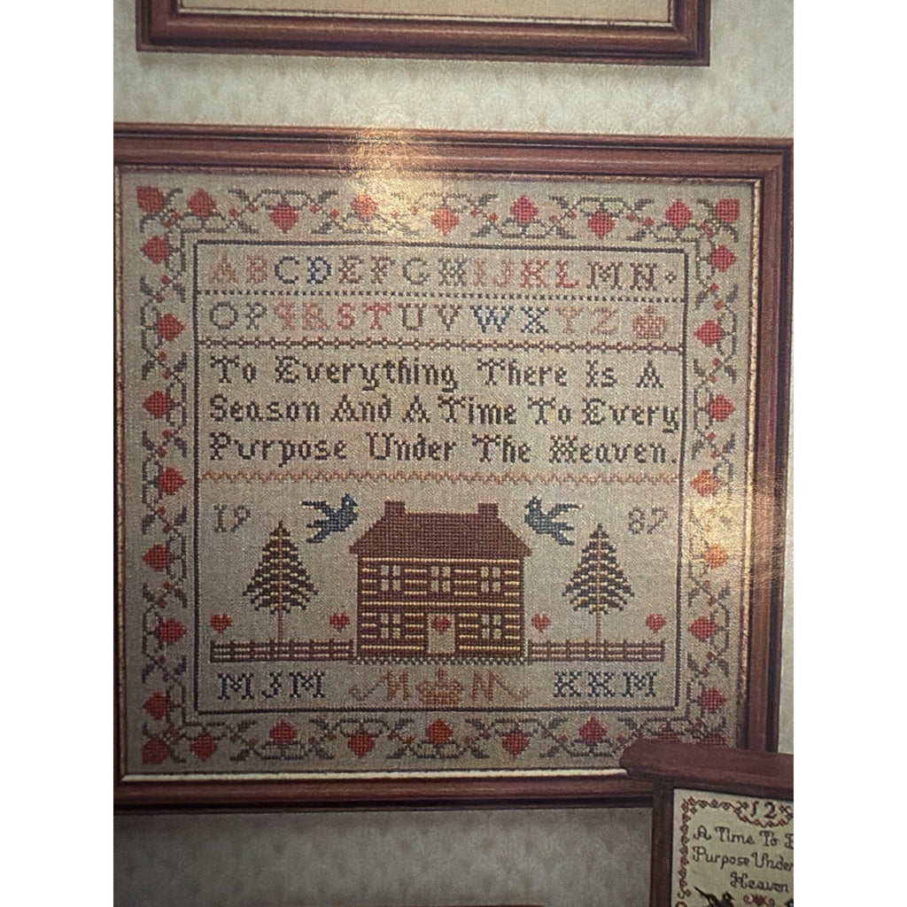 Margaret & Margaret Season Samplers Time Pieces Cross Stitch Pattern