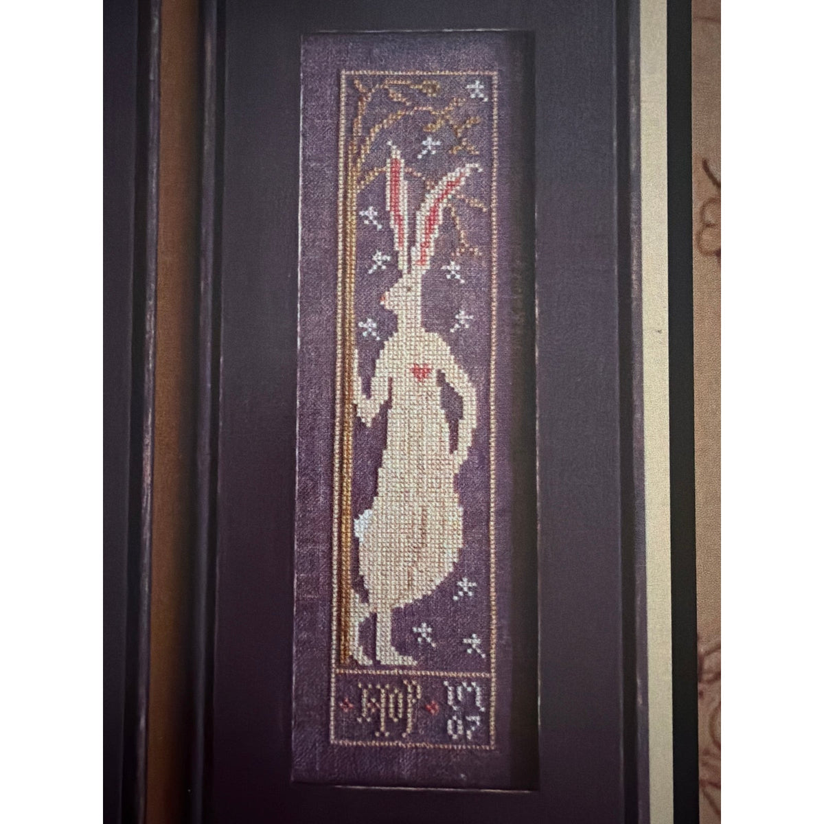 La-D-Da In the Forest Cross Stitch Rabbit Bunny Pattern NOS