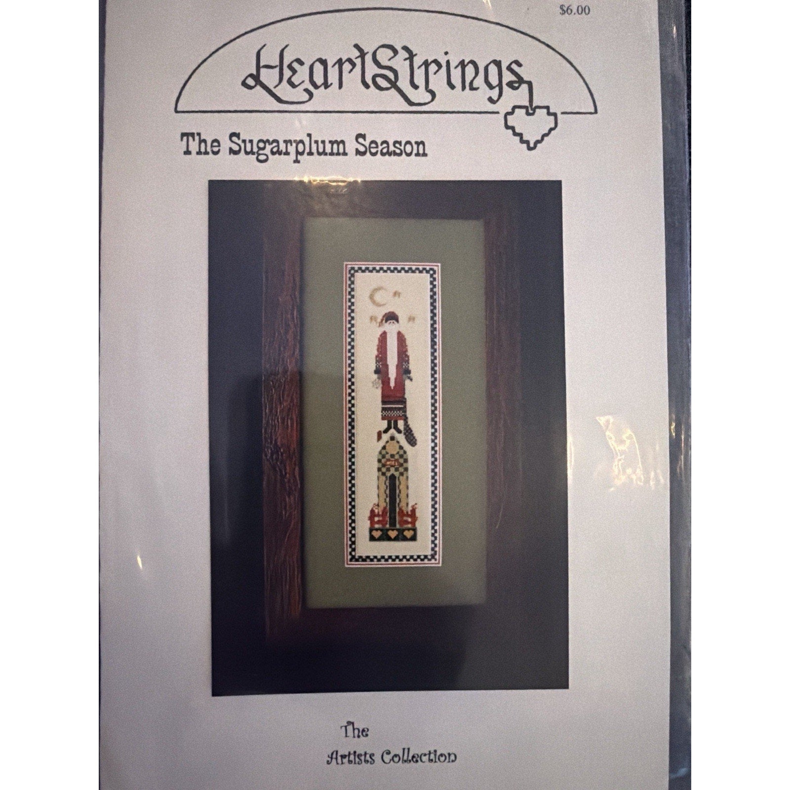 HeartStrings The Sugarplum Season Christmas Cross Stitch Pattern NOS