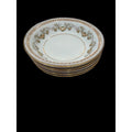 Noritake Shelburne 5316 Berry Bowls 5 Pc Vintage Japan China Floral Gold Trim