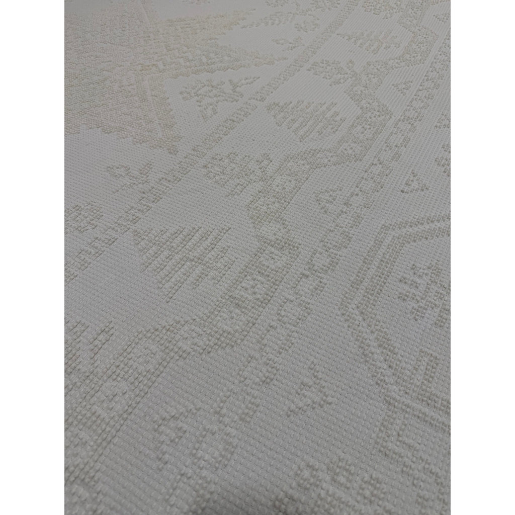 Vintage Candlewick Bedspread 100% Cotton Star Medallion Full Queen 88 x 104 – additional view 6