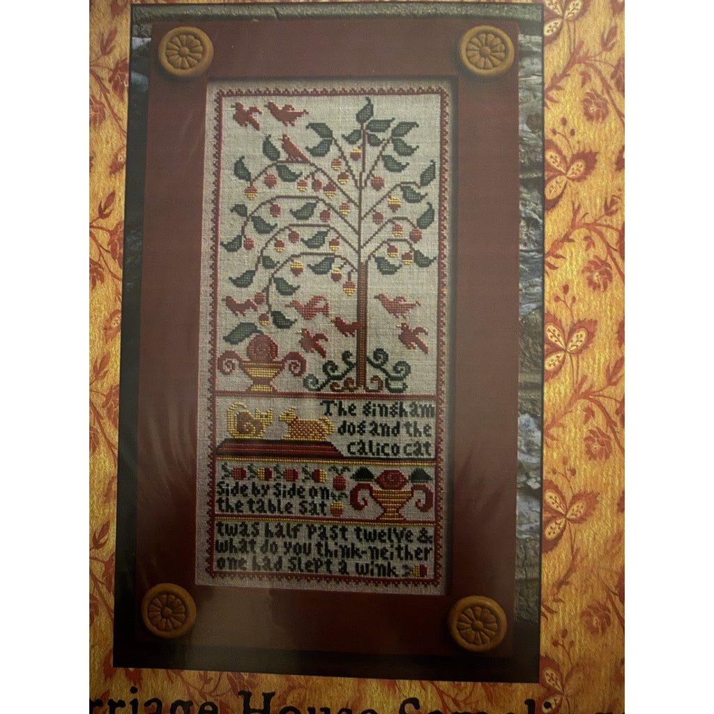 Carriage House SamplingsGingham Dog & the Calico Cat Cross Stitch Pattern