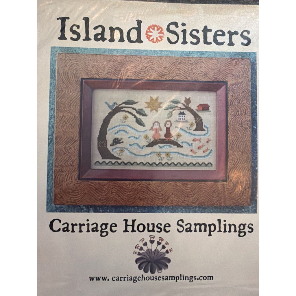 Carriage House Samplings Island Sisters Sampler Pattern Marty Barrick