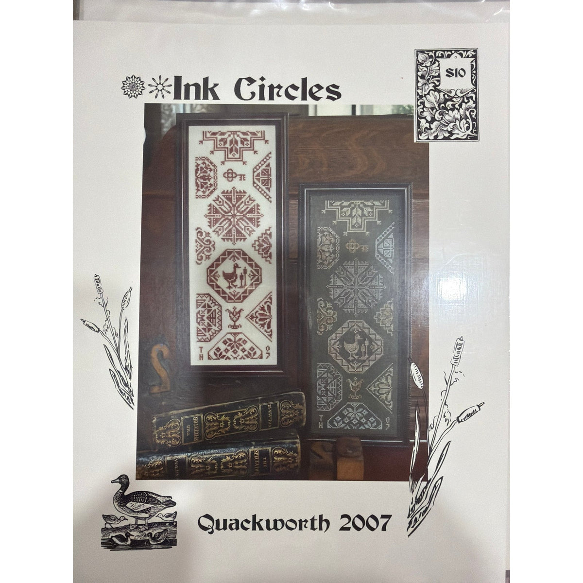 Ink Circles Quackworth 2007 Cross Stutch Pattern Never Opened